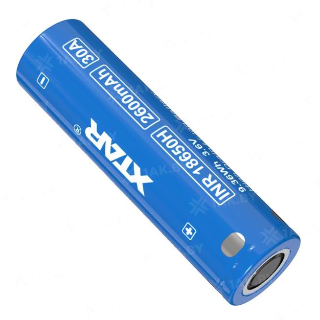 Аккумуляторный элемент XTAR  Li-ion NCR18650H (3.6 В, 2600 мАч) 3