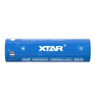 Аккумуляторный элемент XTAR  Li-ion NCR18650H (3.6 В, 2600 мАч) 6
