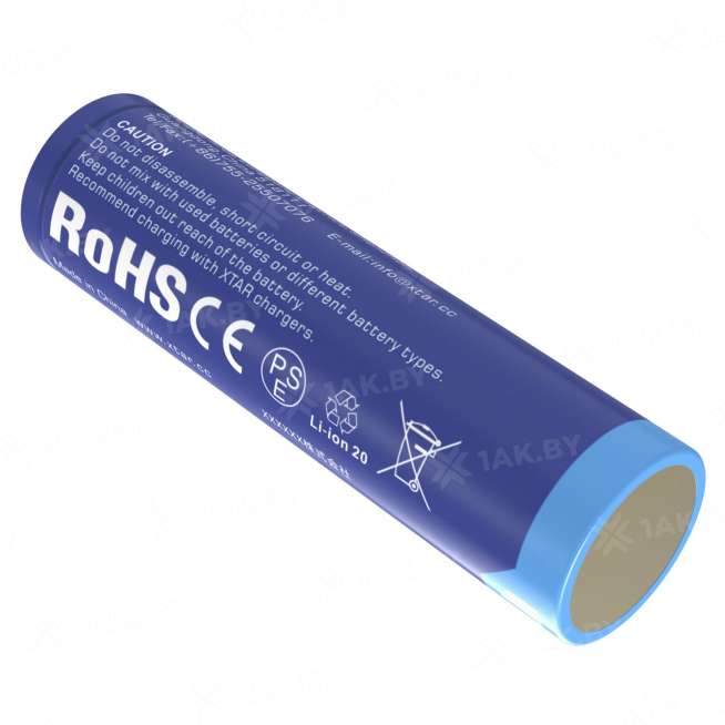 Аккумуляторный элемент XTAR  Li-ion NCR18650-26F-PCB с защитой (3.6 В, 2600 мАч) 3