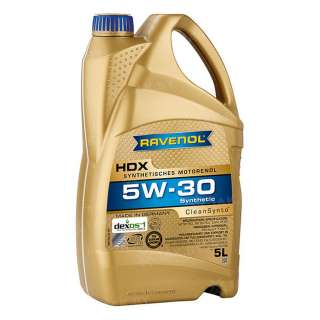 Масло моторное RAVENOL HDX SAE 5W-30, 5 л
