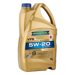 Масло моторное RAVENOL VFE 5w-20, 5 л
