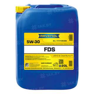 Масло моторное RAVENOL FDS SAE 5W-30, 20 л