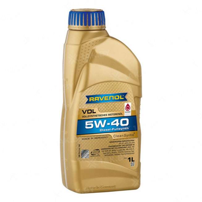 Масло моторное RAVENOL VDL 5W-40 SJ/CF-4, 1 л 0