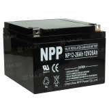 Аккумулятор NPP (26 Ah,12 V) AGM 166x175x125 7.9 кг