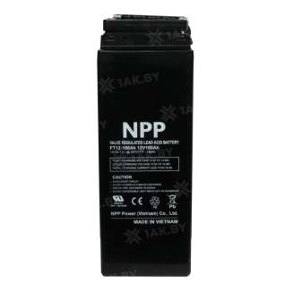 Аккумулятор NPP (100 Ah,12 V) AGM 395х110х286 32.8 кг 1