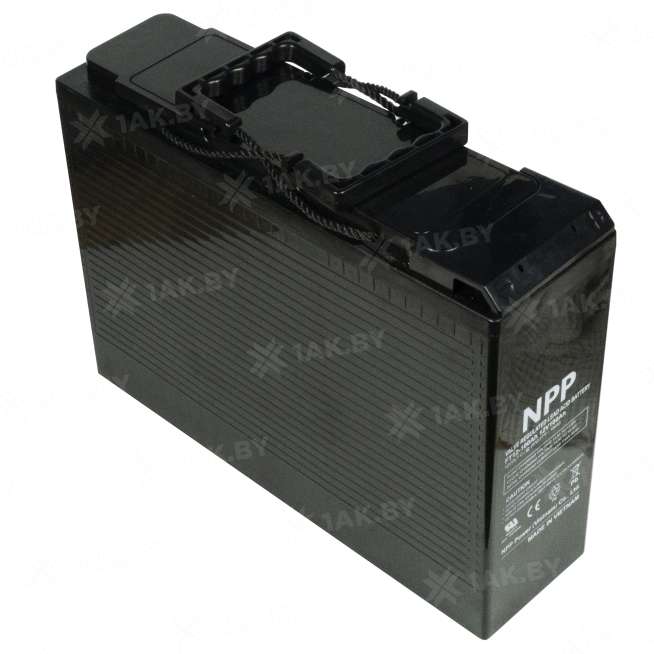 Аккумулятор NPP для ИБП, детского электромобиля, эхолота (100 Ah,12 V) AGM 395х110х286 32.8 кг 8