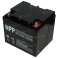 Аккумулятор NPP для ИБП, детского электромобиля, эхолота (40 Ah,12 V) AGM 198x166x171 12.5 кг 2