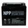 Аккумулятор NPP для ИБП, детского электромобиля, эхолота (40 Ah,12 V) AGM 198x166x171 12.5 кг 3