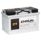Аккумулятор ENRUN Standard (80 Ah) 800 A, 12 V Обратная, R+ L4