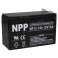 Аккумулятор NPP для ИБП, детского электромобиля, эхолота (7 Ah,12 V) AGM 150x65x100 2.1 кг 0