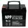 Аккумулятор NPP для ИБП, детского электромобиля, эхолота (33 Ah,12 V) AGM 195х130х155/180 10 кг 2
