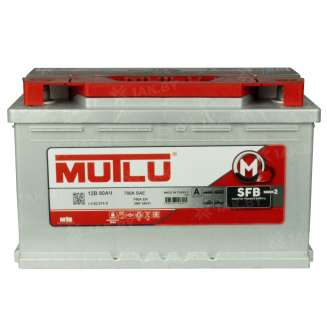 Аккумулятор MUTLU (80 Ah) 740 A, 12 V Обратная, R+ L4 L4.80.074.A 1