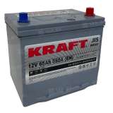 Аккумулятор KRAFT (65 Ah) 580 А, 12 V Обратная, R+ S D23 06010B09