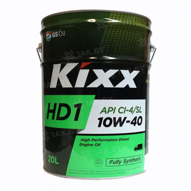 Масло моторное KIXX HD1 10W40, 20 л 0