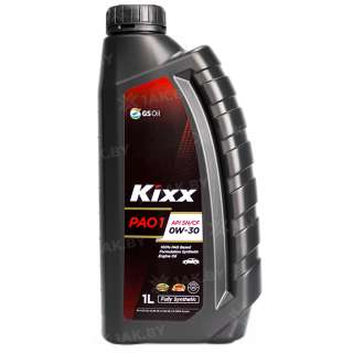 Масло моторное KIXX PAO 1 SN/CF 0W30, 1 л Масло моторное KIXX PAO 1 SN/CF 0W30, 1 л
