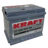 Аккумулятор KRAFT (62 Ah) 600 A, 12 V Обратная, R+ S L2 062 10B13