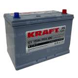 Аккумулятор KRAFT (100 Ah) 850 A, 12 V Обратная, R+ S N70 100 10B09