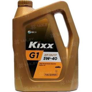 Масло моторное KIXX G1 SN PLUS 5W40, 5 л Масло моторное KIXX G1 SN PLUS 5W40, 5 л