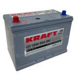 Аккумулятор KRAFT (100 Ah) 850 A, 12 V Прямая, L+ S N70 100 11B09
