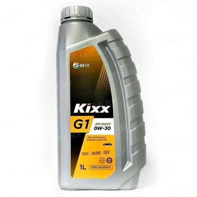 Масло моторное KIXX G1 SN PLUS 0W30, 1 л 0