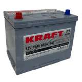 Аккумулятор KRAFT (75 Ah) 680 A, 12 V Прямая, L+ S N50 070 11B09