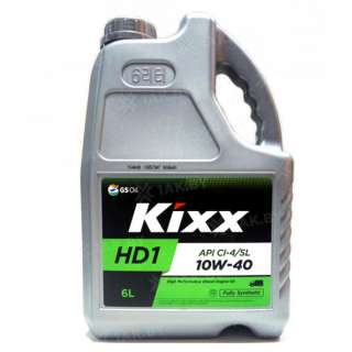 Масло моторное KIXX HD1 10W40, 6 л Масло моторное KIXX HD1 10W40, 6 л