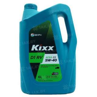 Масло моторное KIXX D1 RV 5W40, 6 л Масло моторное KIXX D1 RV 5W40, 6 л