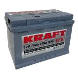 Аккумулятор KRAFT (75 Ah) 750 A, 12 V Обратная, R+ SL2 063 10B13