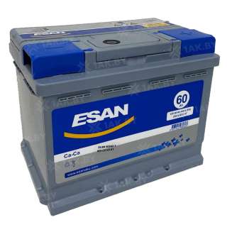 Аккумулятор ESAN (60 Ah) 540 A, 12 V Обратная, R+ S LB2 060 10B13 0