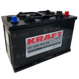 Аккумулятор KRAFT (120 Ah) 950 A, 12 V Обратная, R+ D2 D2 110 10B01