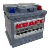 Аккумулятор KRAFT (50 Ah) 420 A, 12 V Обратная, R+ L1 S L1 050 10B13