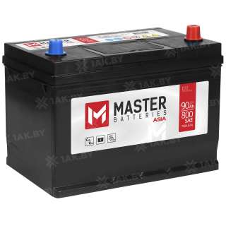 Аккумулятор MASTER BATTERIES (90 Ah) 700 A, 12 V Обратная, R+ D31 Аккумулятор MASTER BATTERIES (90 Ah) 700 A, 12 V Обратная, R+ D31