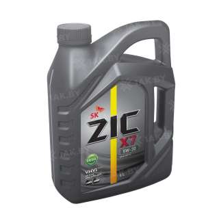 Масло моторное ZIC X7 Diesel 5W30, 6 л