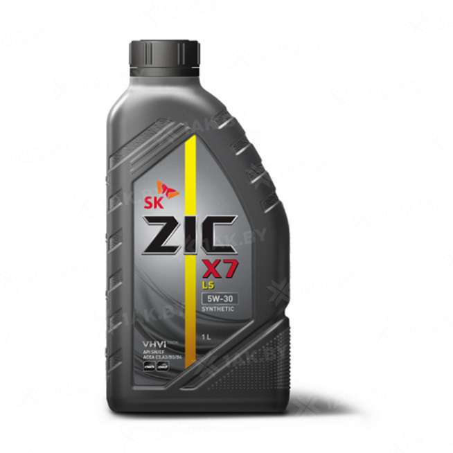 Масло моторное ZIC X7 LS 5W30, 1 л 0