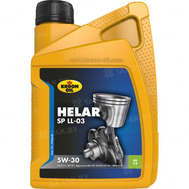 Масло моторное KROON OIL HELAR SP LL 5W-30, 5 л 0