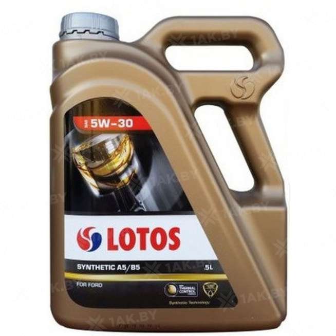 Масло моторное Lotos SYNTHETIC A5/B5 SL/CF 5W-30, 5л 0