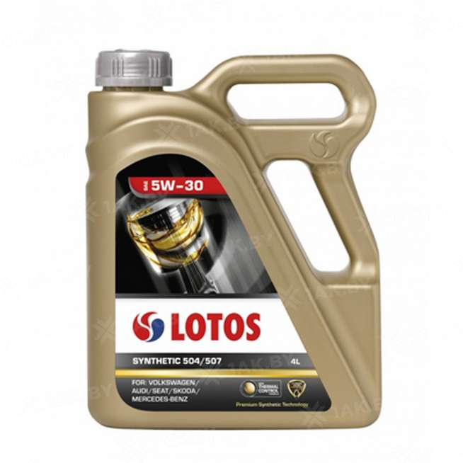 Масло моторное Lotos SYNTHETIC 504/507 C3 5W-30, 5 л 0