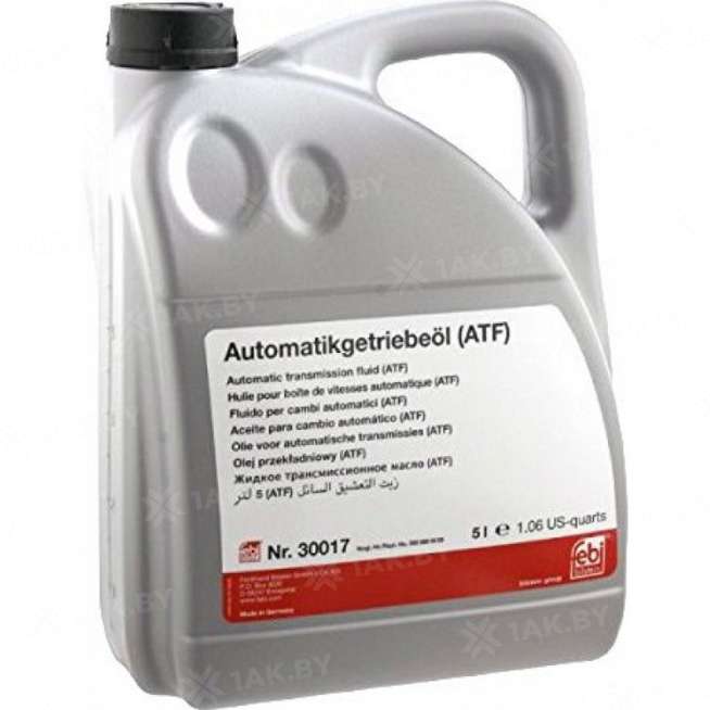 Febi жидкость для АКПП красная 30017, 5 л. 0