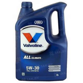 Масло моторное Valvoline All Climate 5W30, 5 л