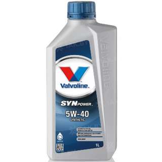 Масло моторное Valvoline Synpower 5W40, 1 л