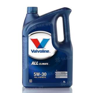 Масло моторное Valvoline All Climate C2/C3 5W30, 5 л