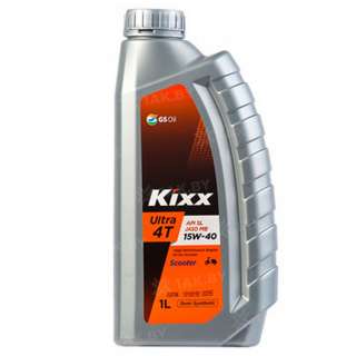 Масло моторное KIXX Ultra 4T Scooter 15W40, 1 л