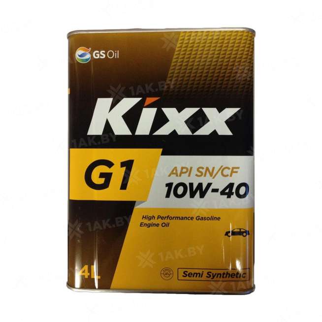 Масло моторное KIXX G SN PLUS 10W40, 1 л 0