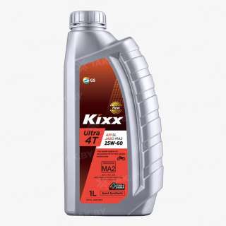 Масло моторное KIXX Ultra 4T SL 25W60, 1 л