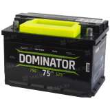 Аккумулятор DOMINATOR (75 Ah) 750 A, 12 V Обратная, R+ Dom75750
