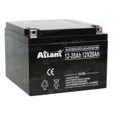 Аккумулятор ATLANT (28 Ah,12 V) AGM 166x175x125 7.9 кг