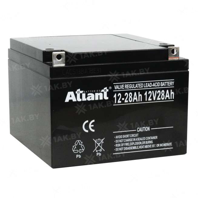 Аккумулятор для ИБП ATLANT (28 Ah) , 12 V  12-28(Atlant) 1