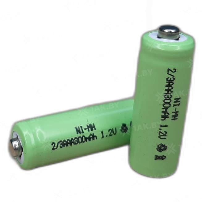 Аккумуляторный элемент бытовой Sunrising Ni-MH 2/3AAA (1.2 В, 300мАч) 0