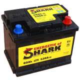 Аккумулятор SHARK (60 Ah) 530 A, 12 V Обратная, R+ L2 SHR600E