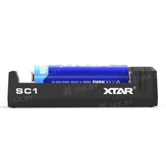 Зарядное устройство XTAR SC1 для аккумуляторных элементов с USB кабелем 4